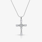 Gem Up Cross Necklace - EVRYJEWELS