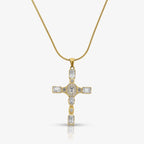 Gem Up Cross Necklace