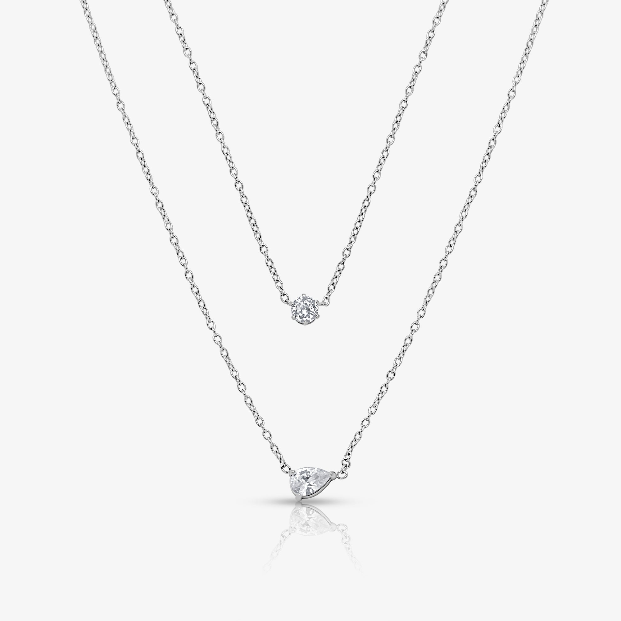 Whisper Shine Necklace 2 Piece Set