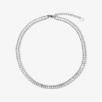 Frost Beam Tennis Choker Necklace
