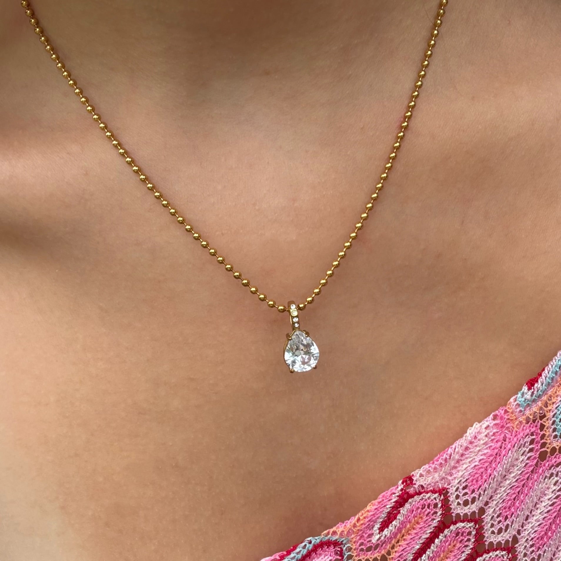 Drama Drop Necklace