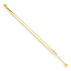 Dual Strand Box Chain Bracelet - EVRYJEWELS