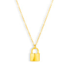 Lock Pendant Necklace - AQeCom
