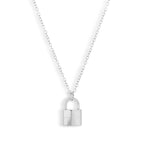 Lock Pendant Necklace - AQeCom