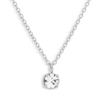 Solitaire Crystal Necklace - AQeCom