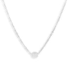 Single Pearl Drop Necklace - AQeCom