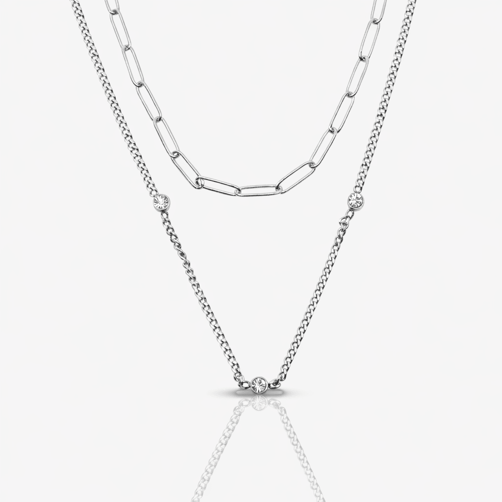 Aveline Layered Necklace - AQeCom
