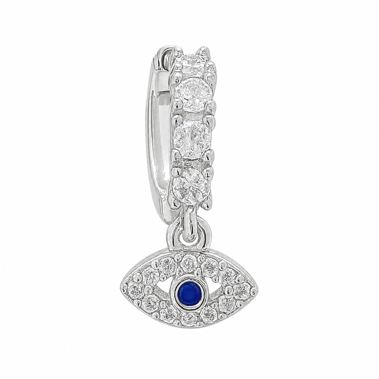 Evil Eye Nose Ring - EVRYJEWELS