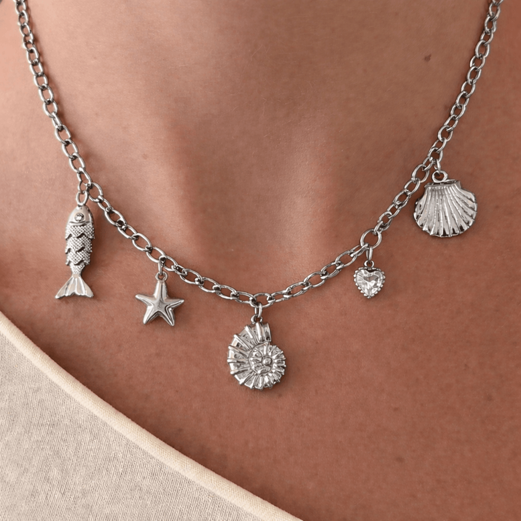 Seaside Sweet Charm Necklace - EVRYJEWELS