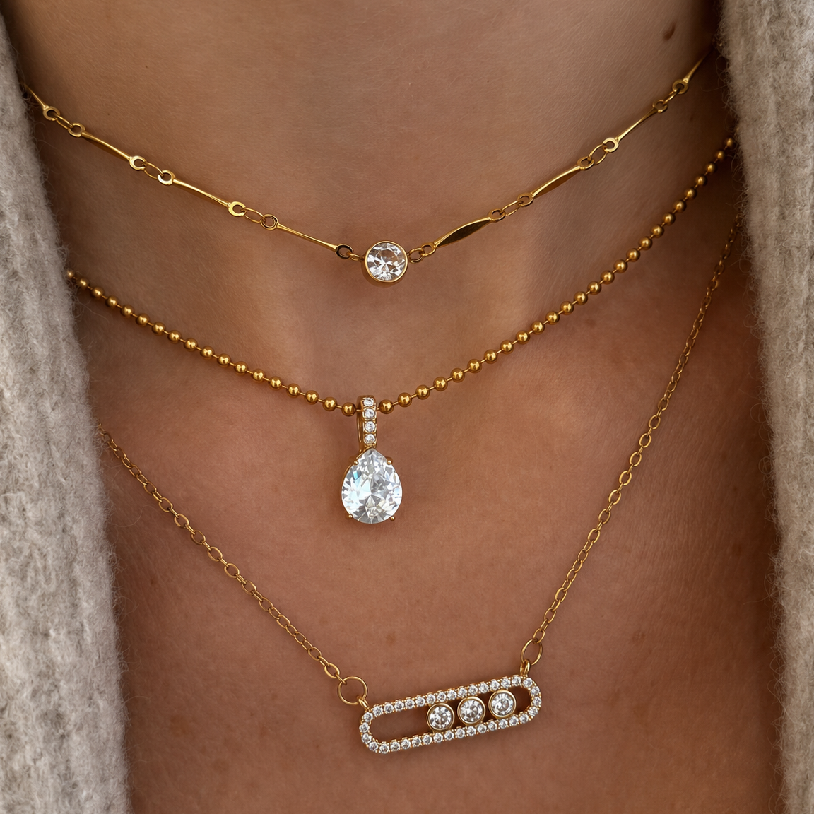 Spotlight Choker Necklace
