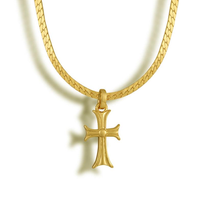 Crossed Necklace - AQeCom