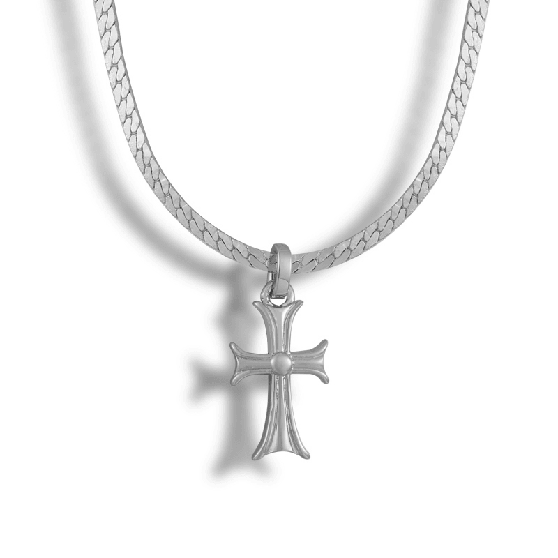 Crossed Necklace - AQeCom
