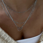Custom/Personalized Heart Necklace - AQeCom