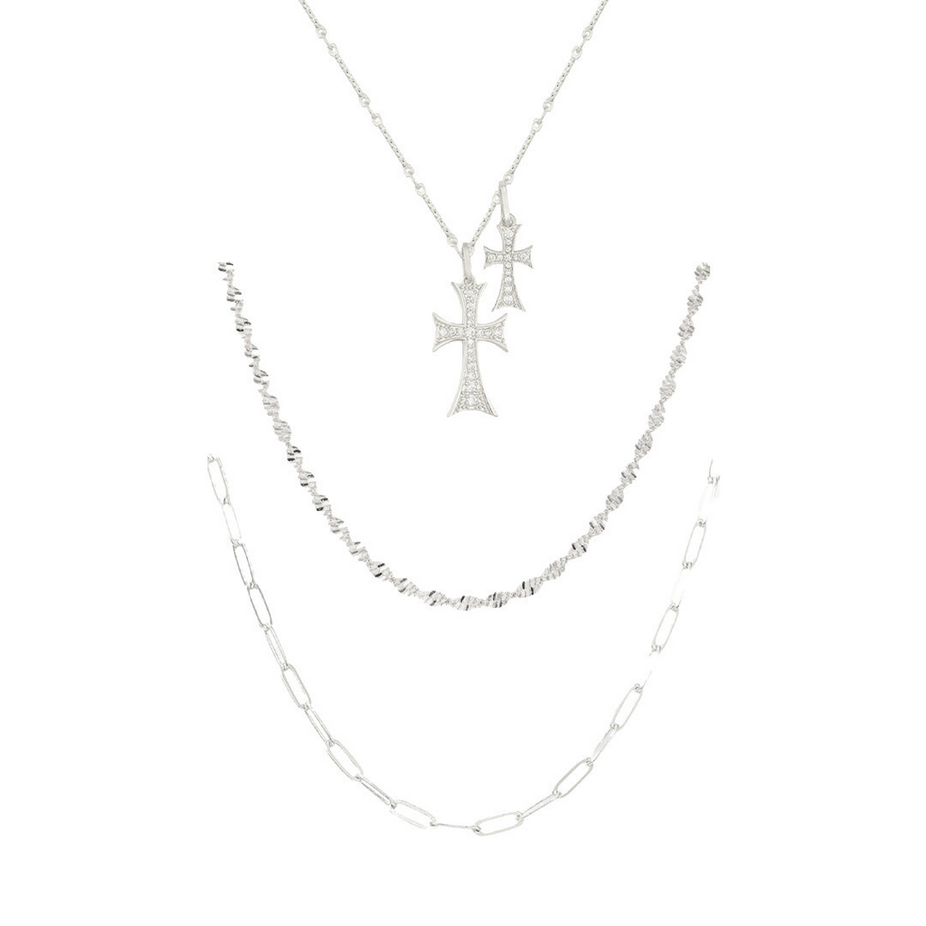 Everyday Bundle : 3 Piece Necklace Bundle - AQeCom
