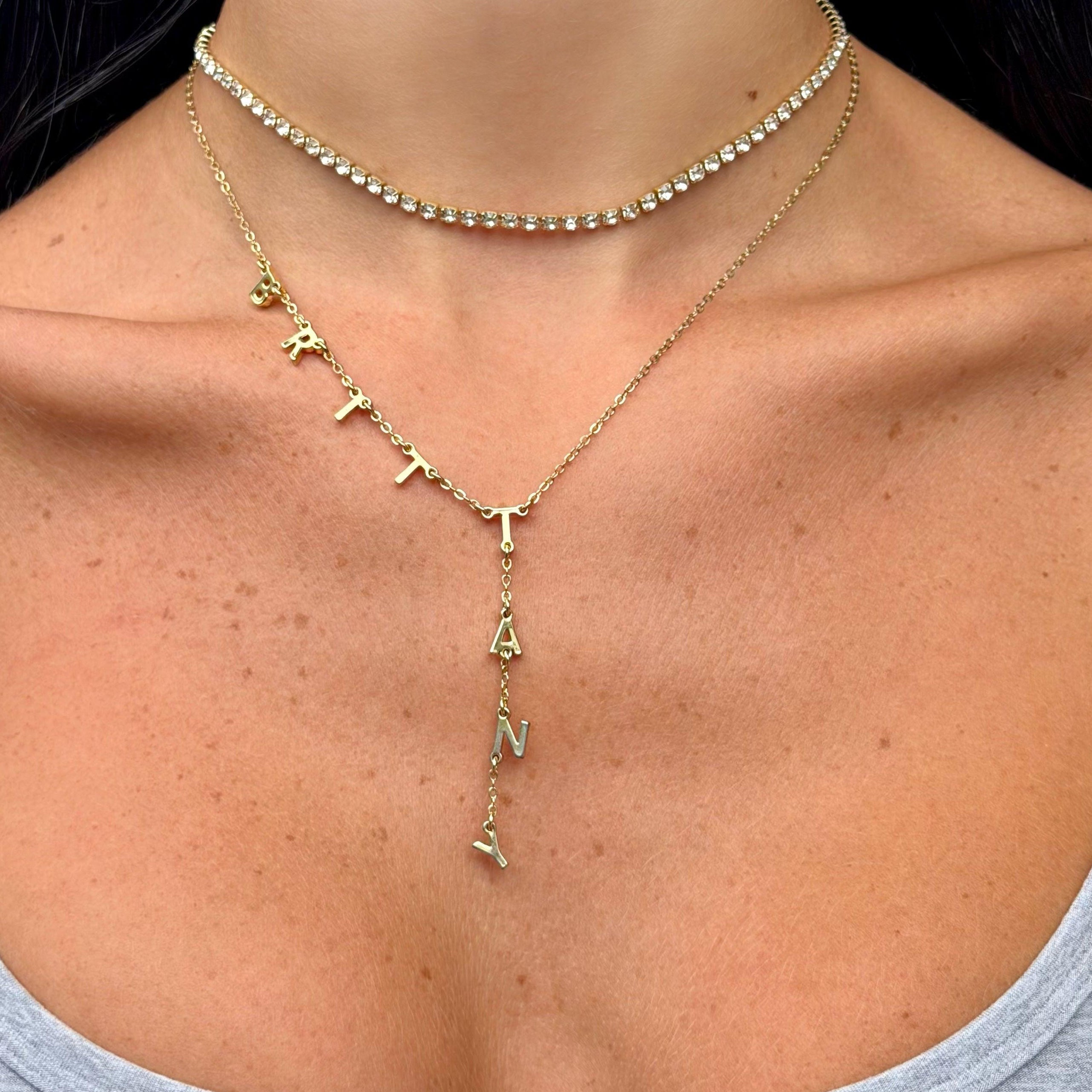 Nena Tennis Necklace