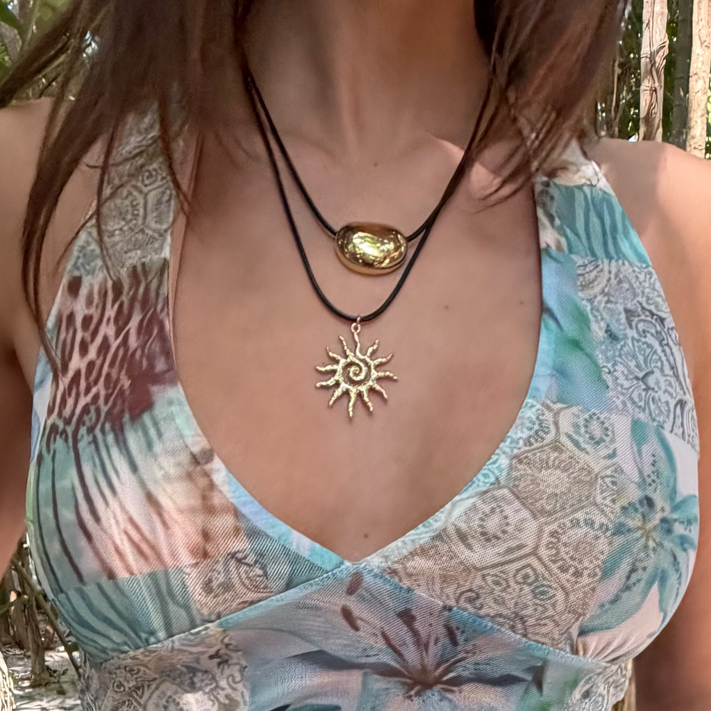 Sun Kissed Cord Necklace