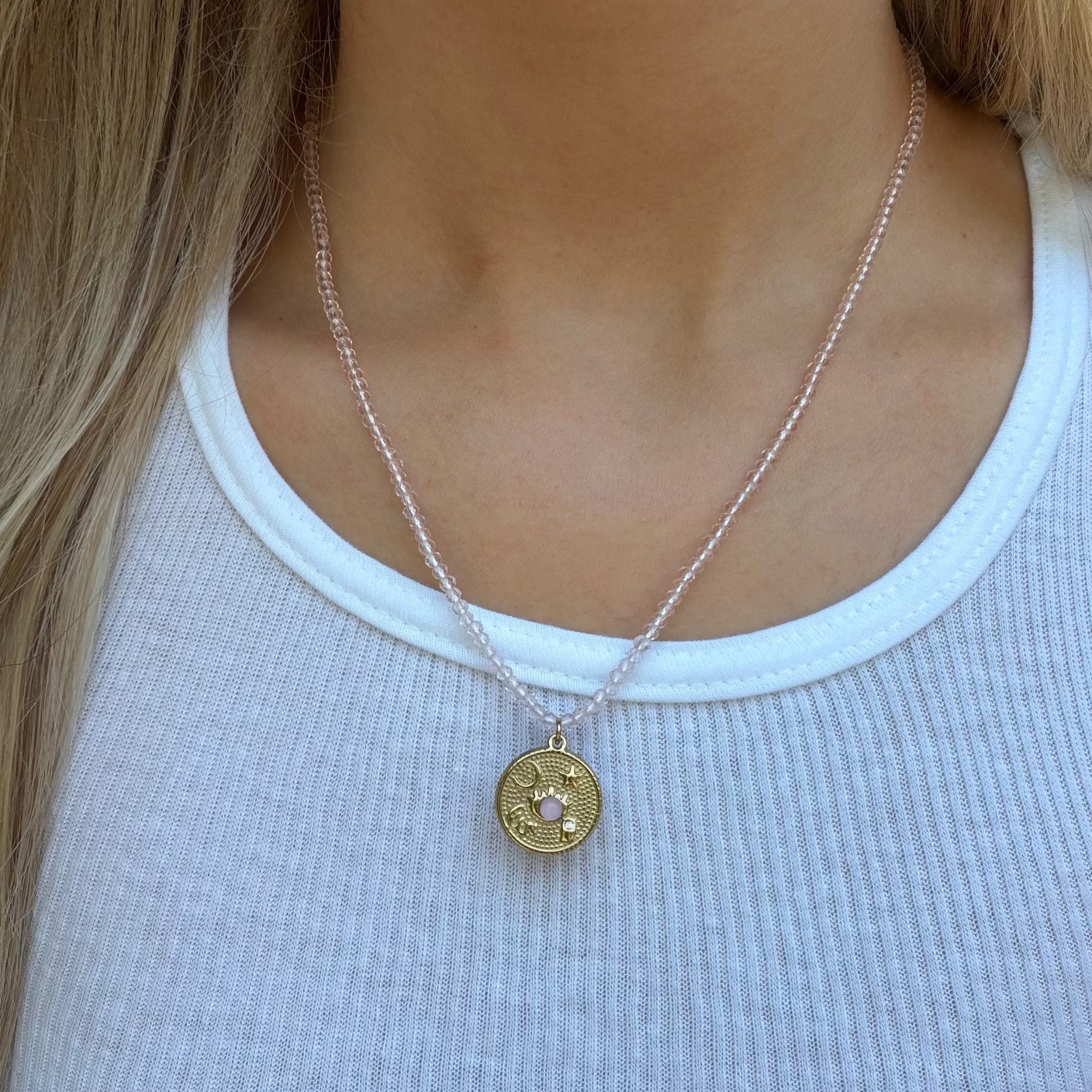 Pink Treasure Necklace - EVRYJEWELS