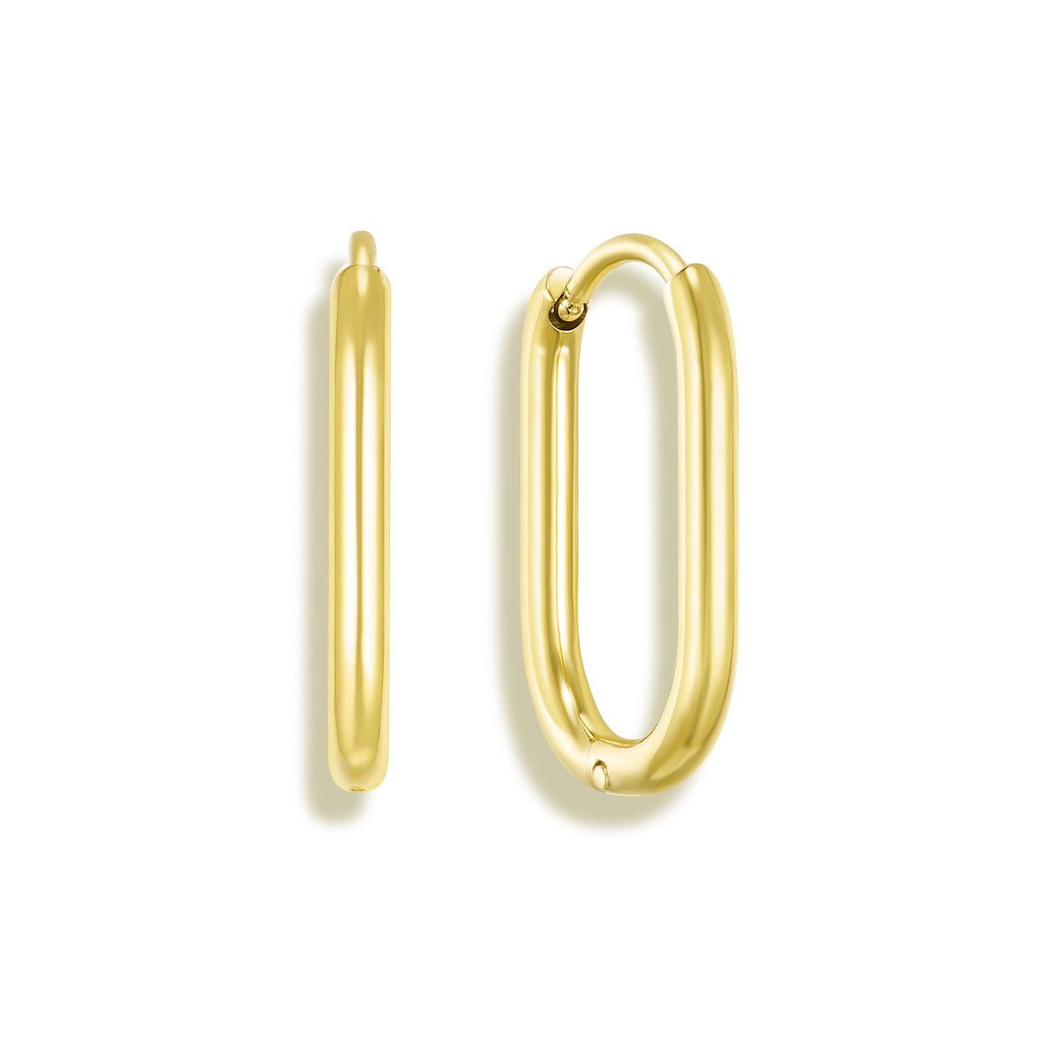 Fair and Square Hoops - EVRYJEWELS