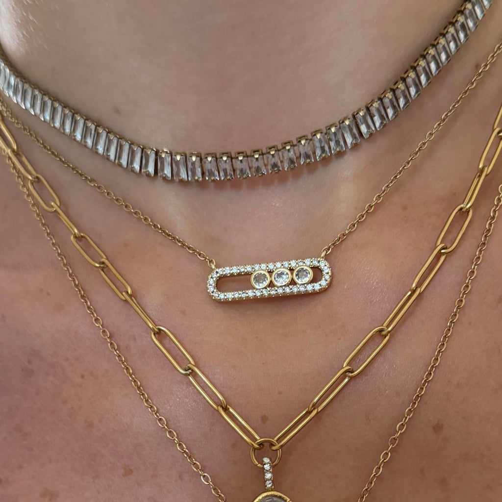 Starlight Bar Necklace