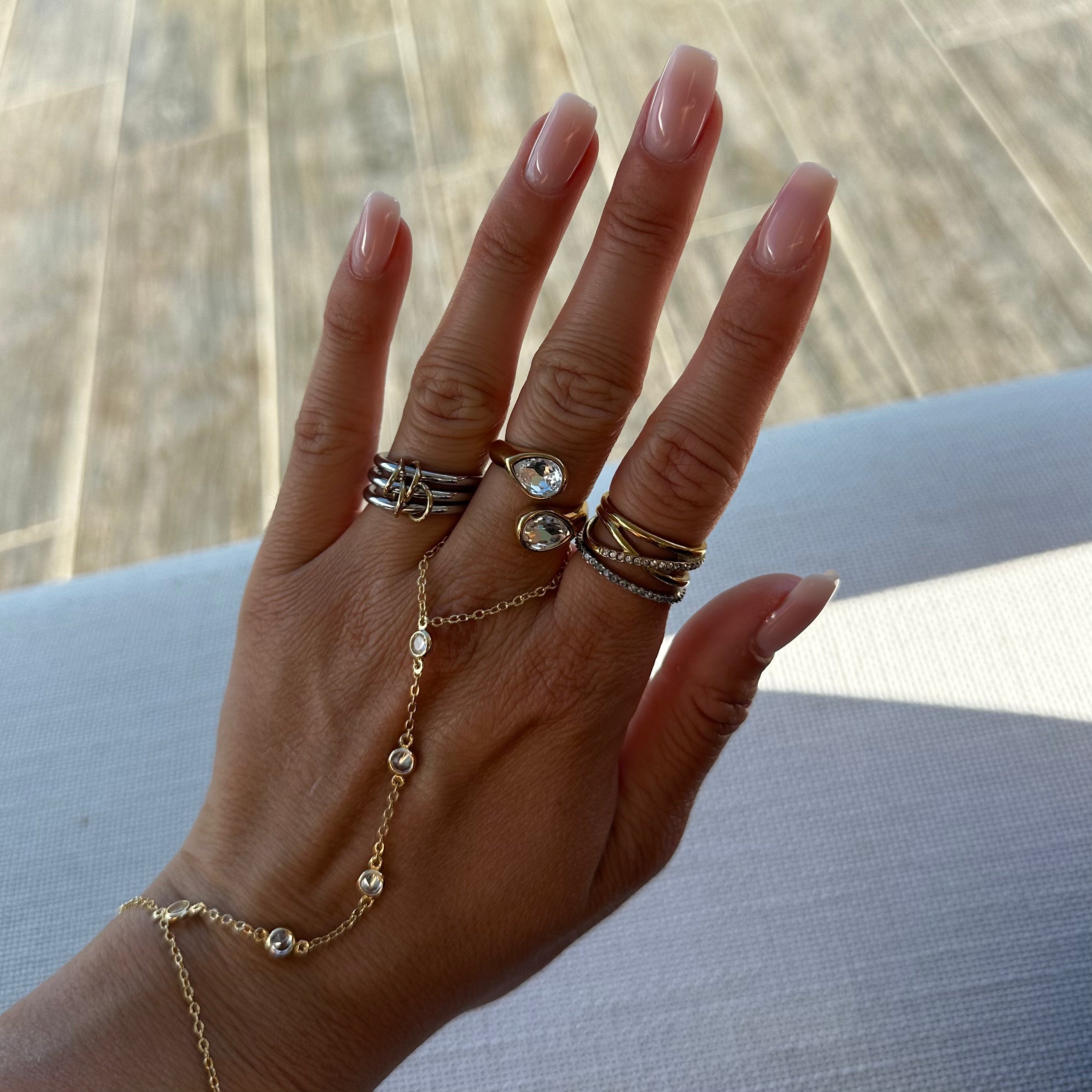Viral Stacked Rings