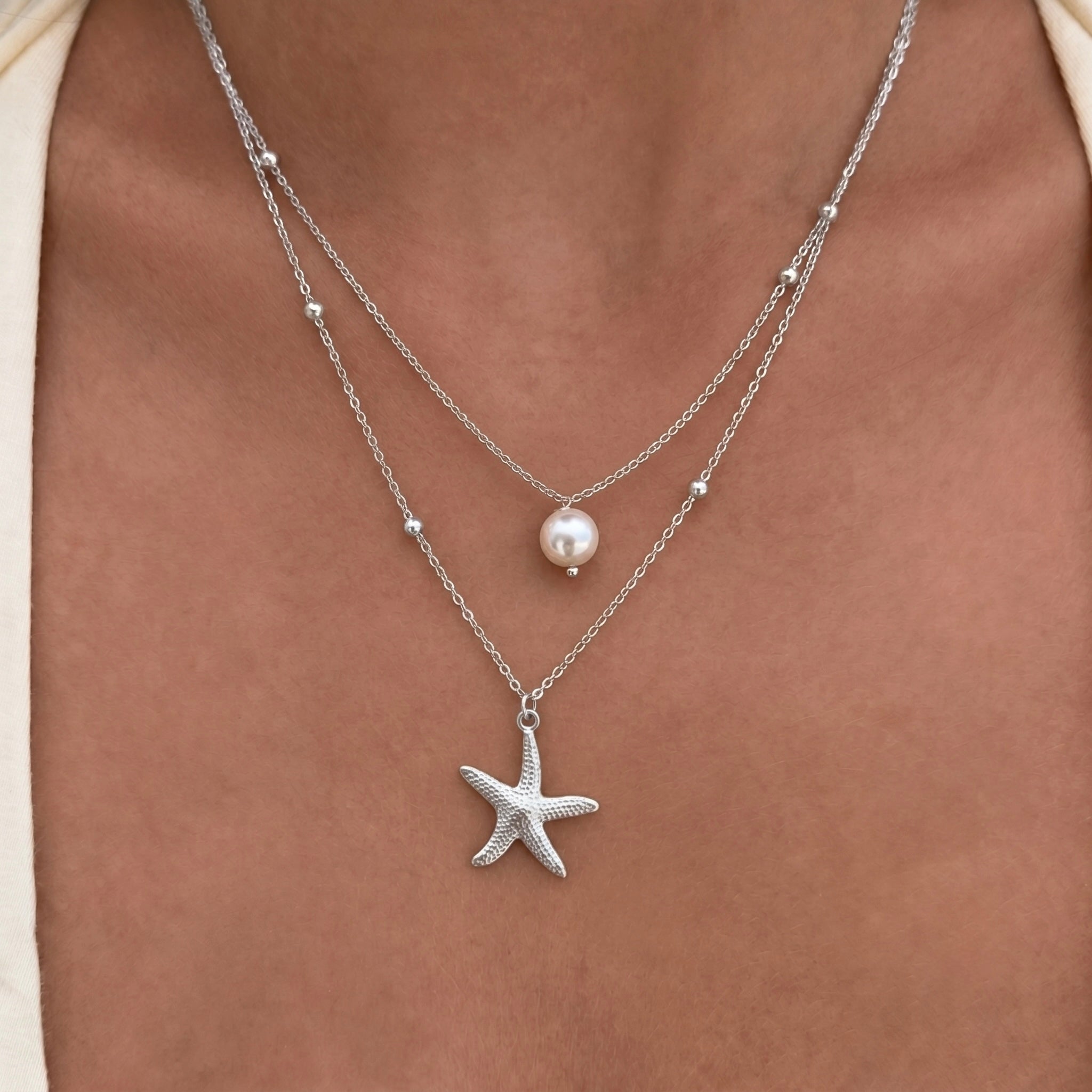 Mermaid Mood Necklace 2 Piece Set - EVRYJEWELS
