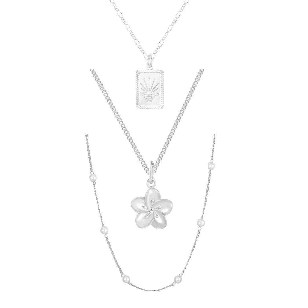 Glow Up Bundle : 3 Piece Necklace Bundle - AQeCom