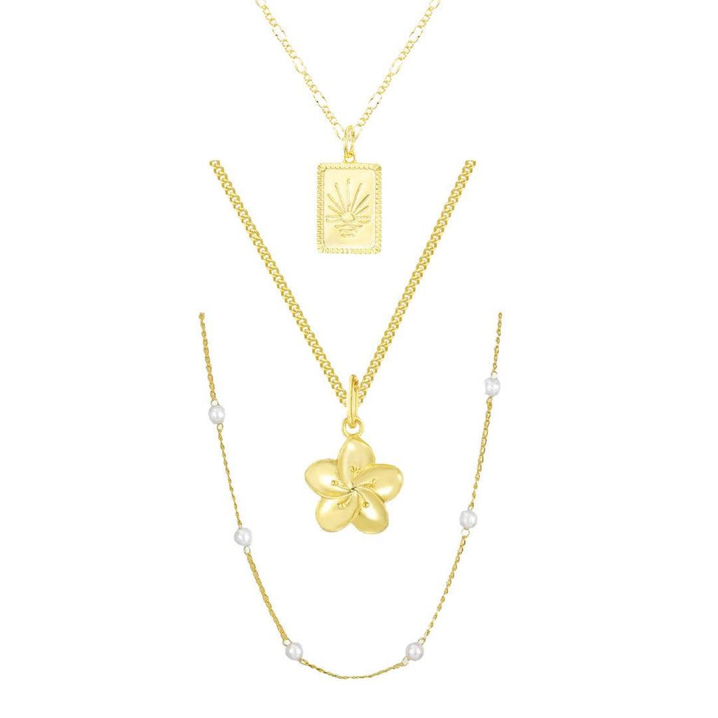 Glow Up Bundle : 3 Piece Necklace Bundle - AQeCom