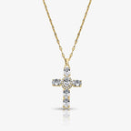 Heavenly Glow Cross Necklace
