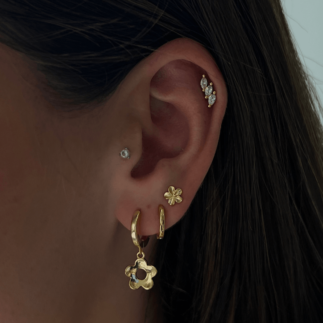 Hibiscus Earrings