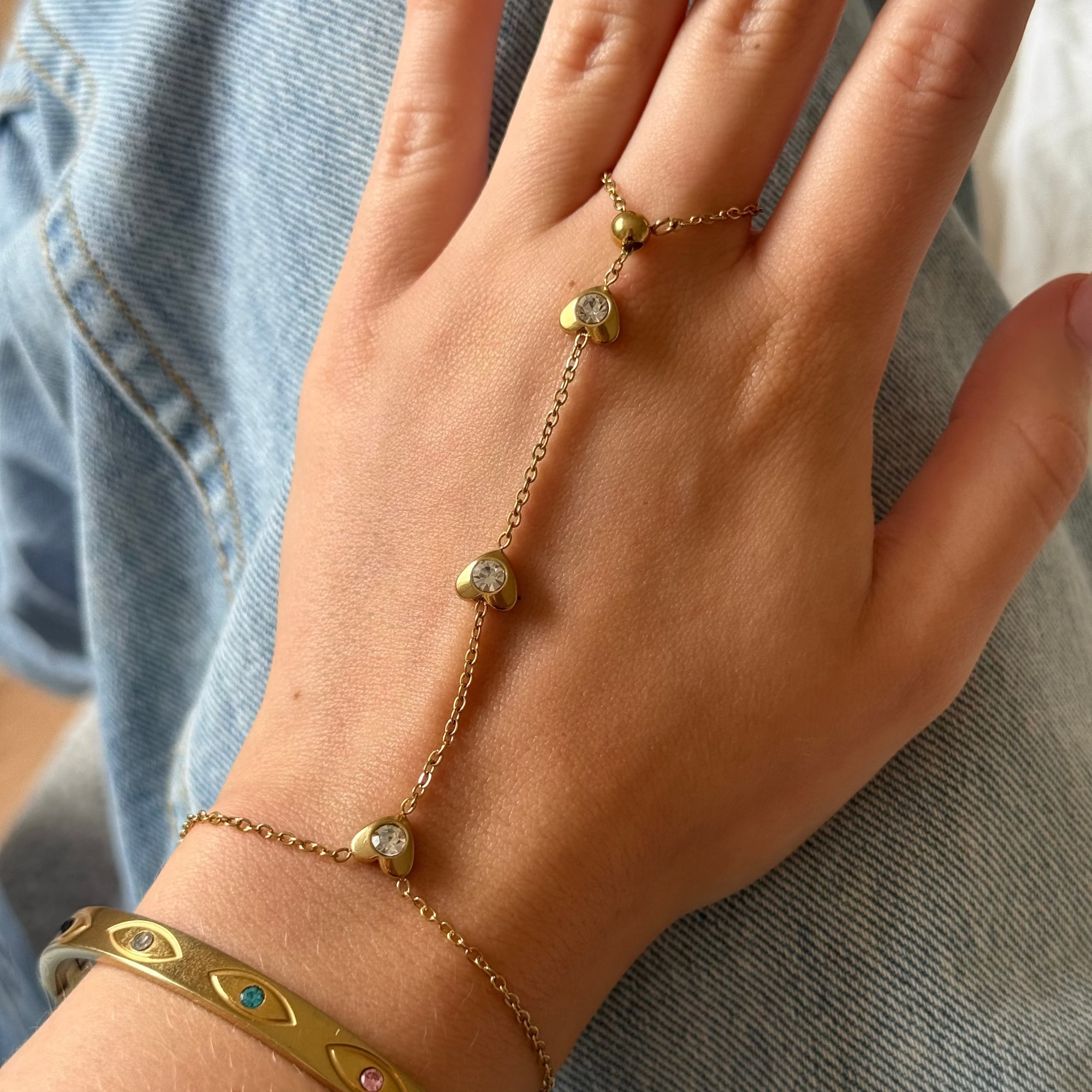 Mini Love Hand Chain - EVRYJEWELS
