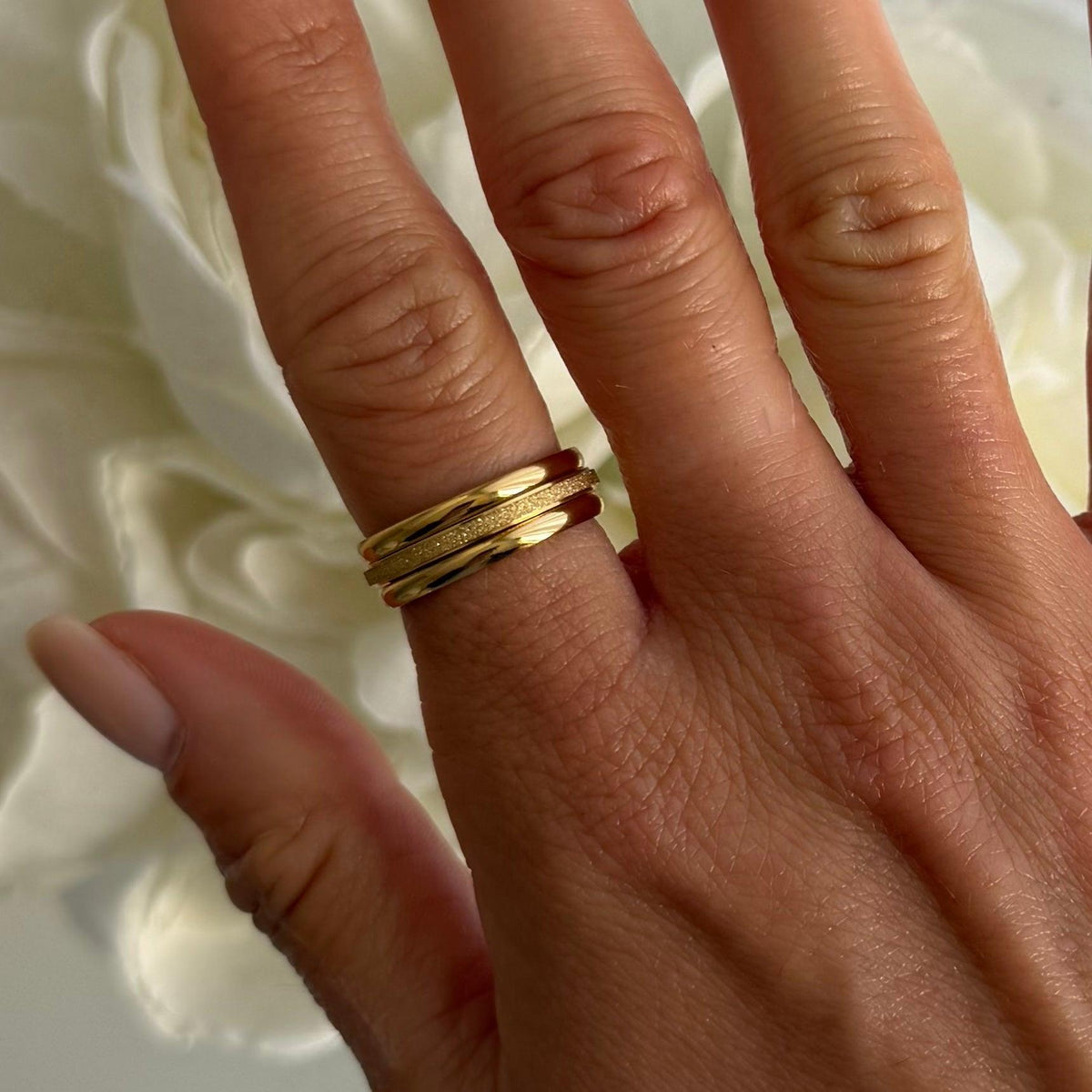 Shimmer Ring 3-Piece Set