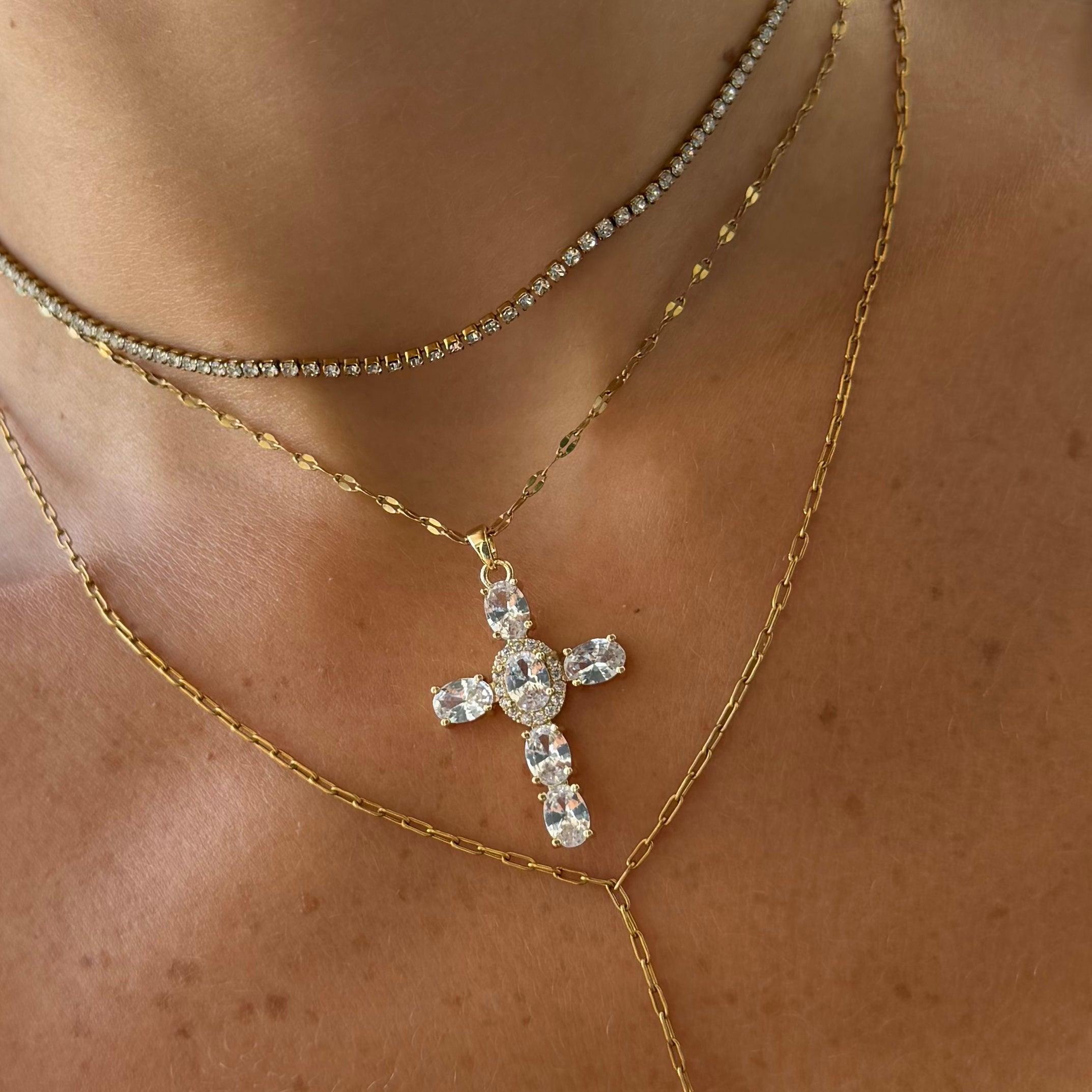 Nena Tennis Necklace