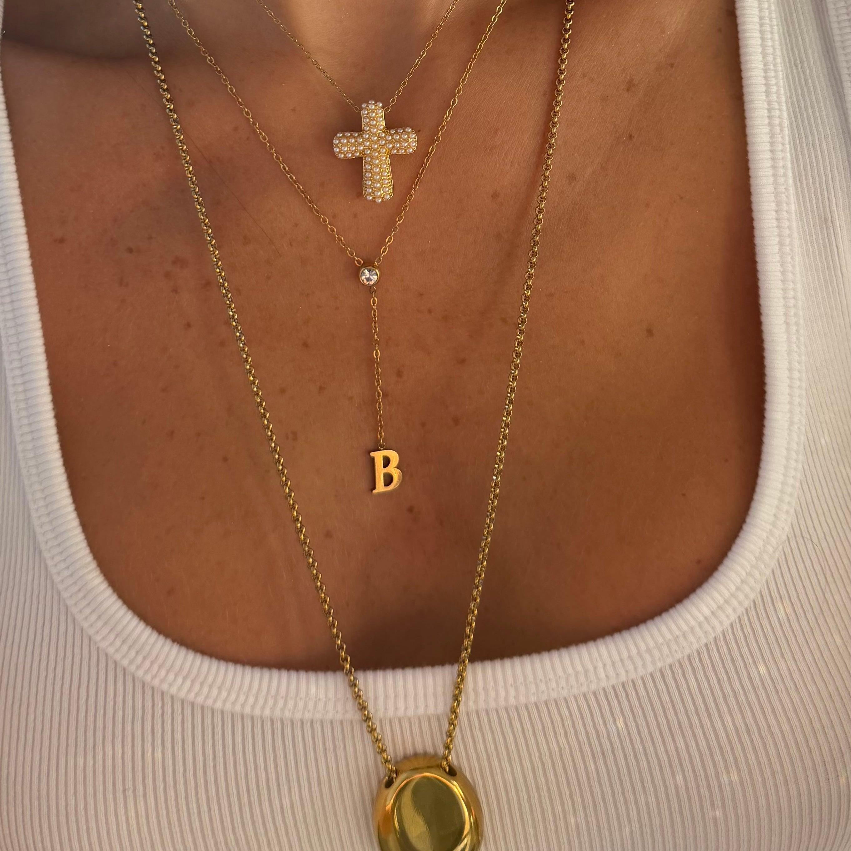 Love Letter Lariat Necklace