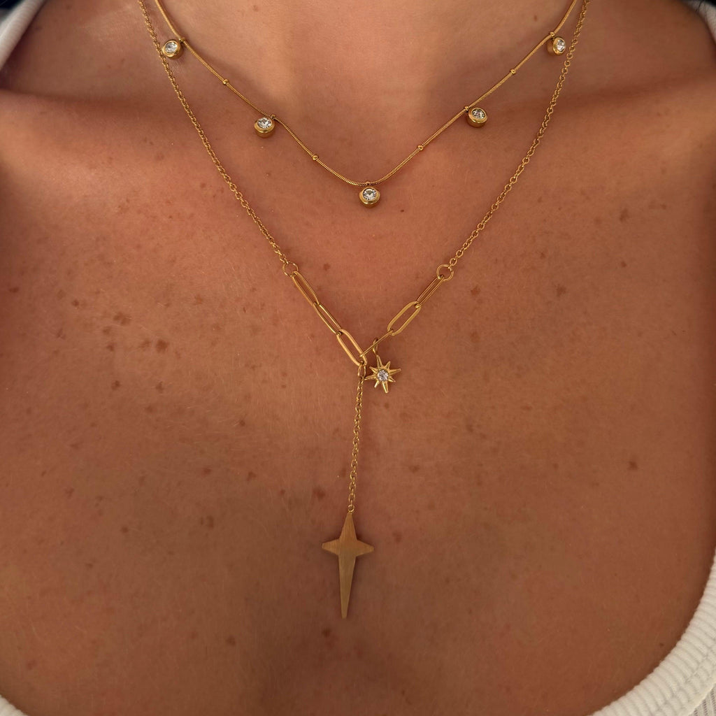 Lyra Lariat Necklace