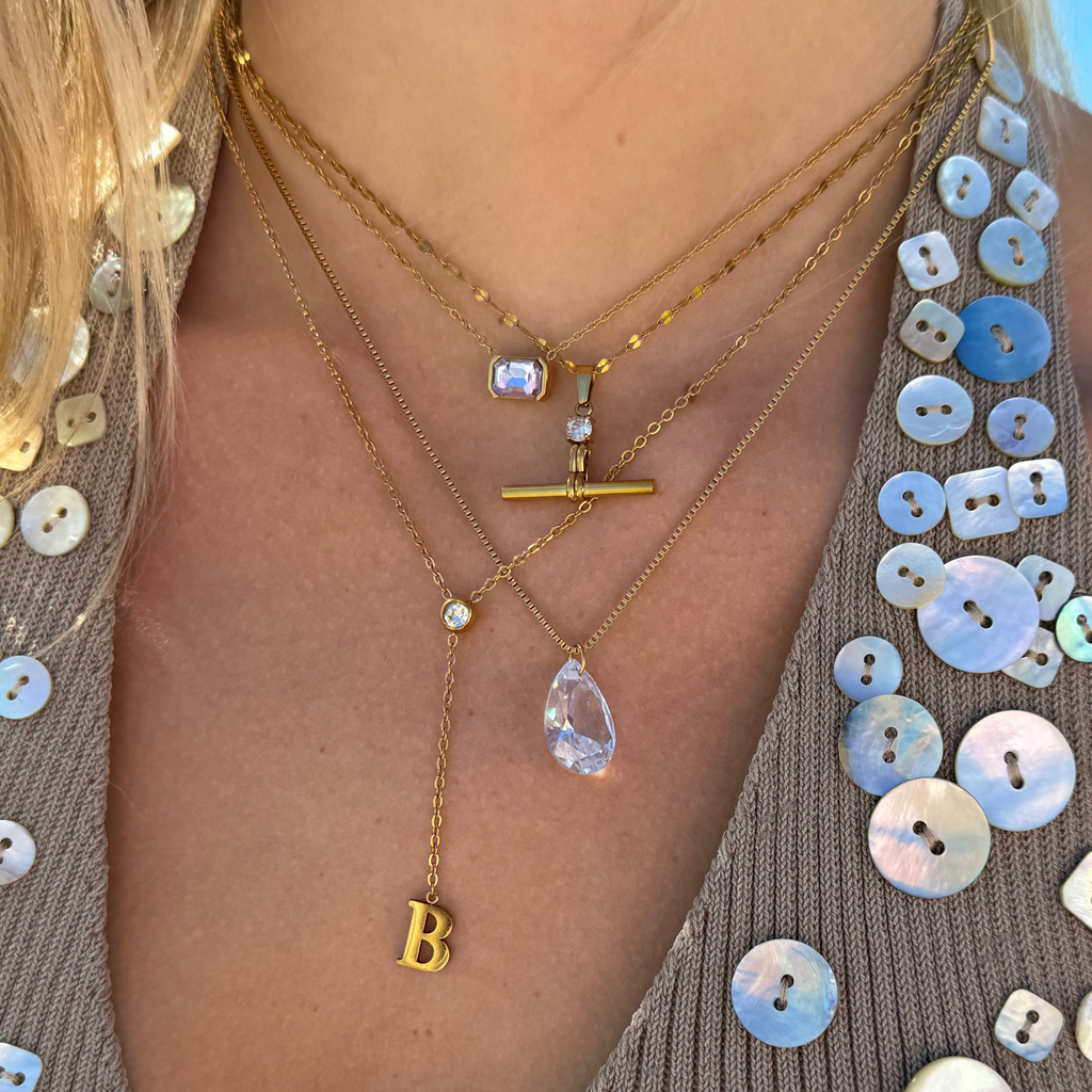 Love Letter Lariat Necklace