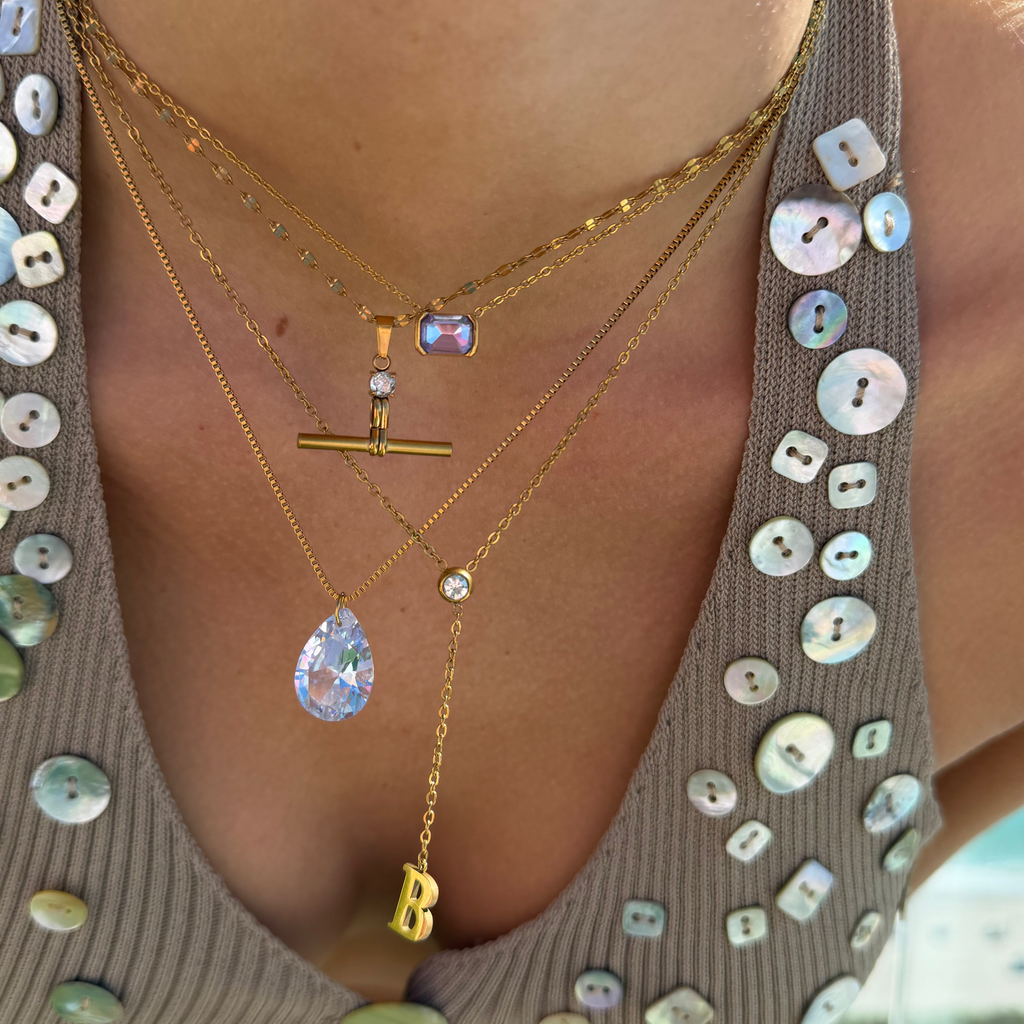Love Letter Lariat Necklace