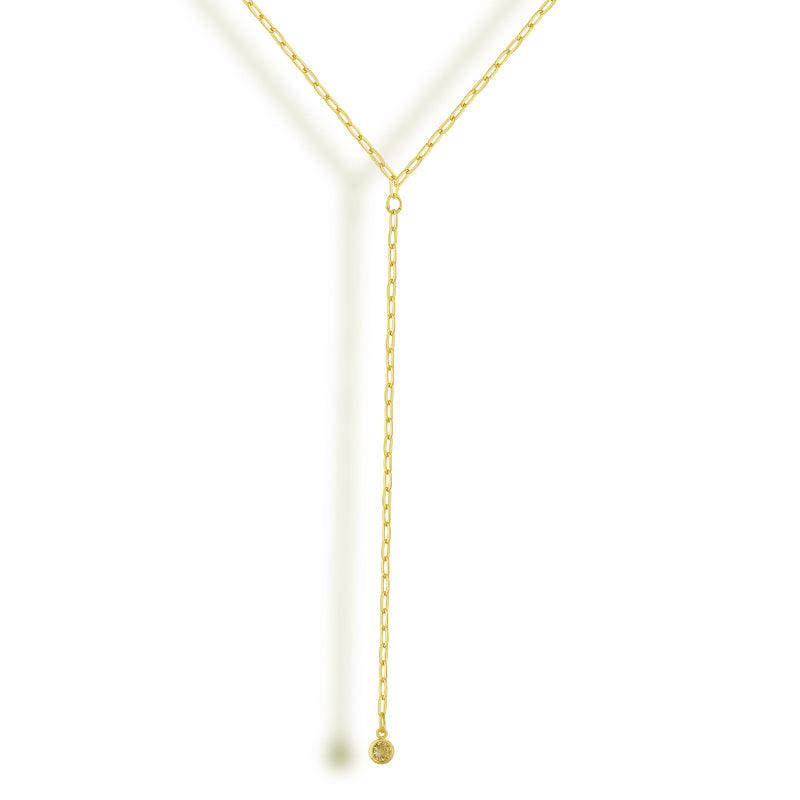 Let's Link Lariat Necklace - AQeCom