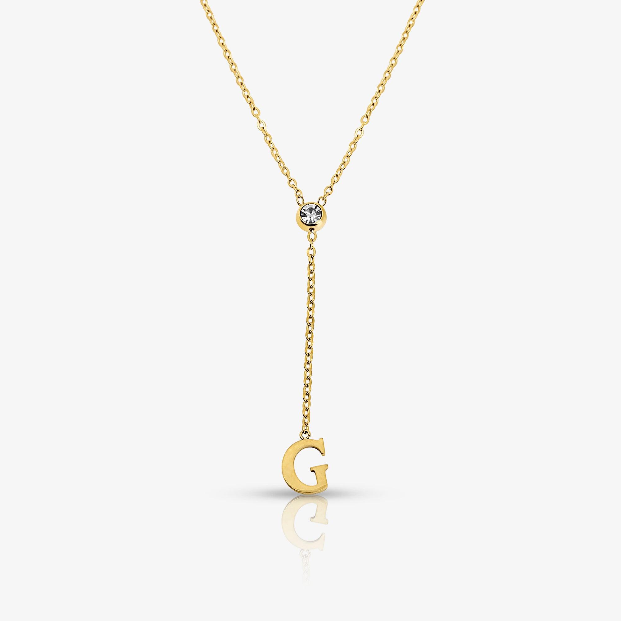 Love Letter Lariat Necklace
