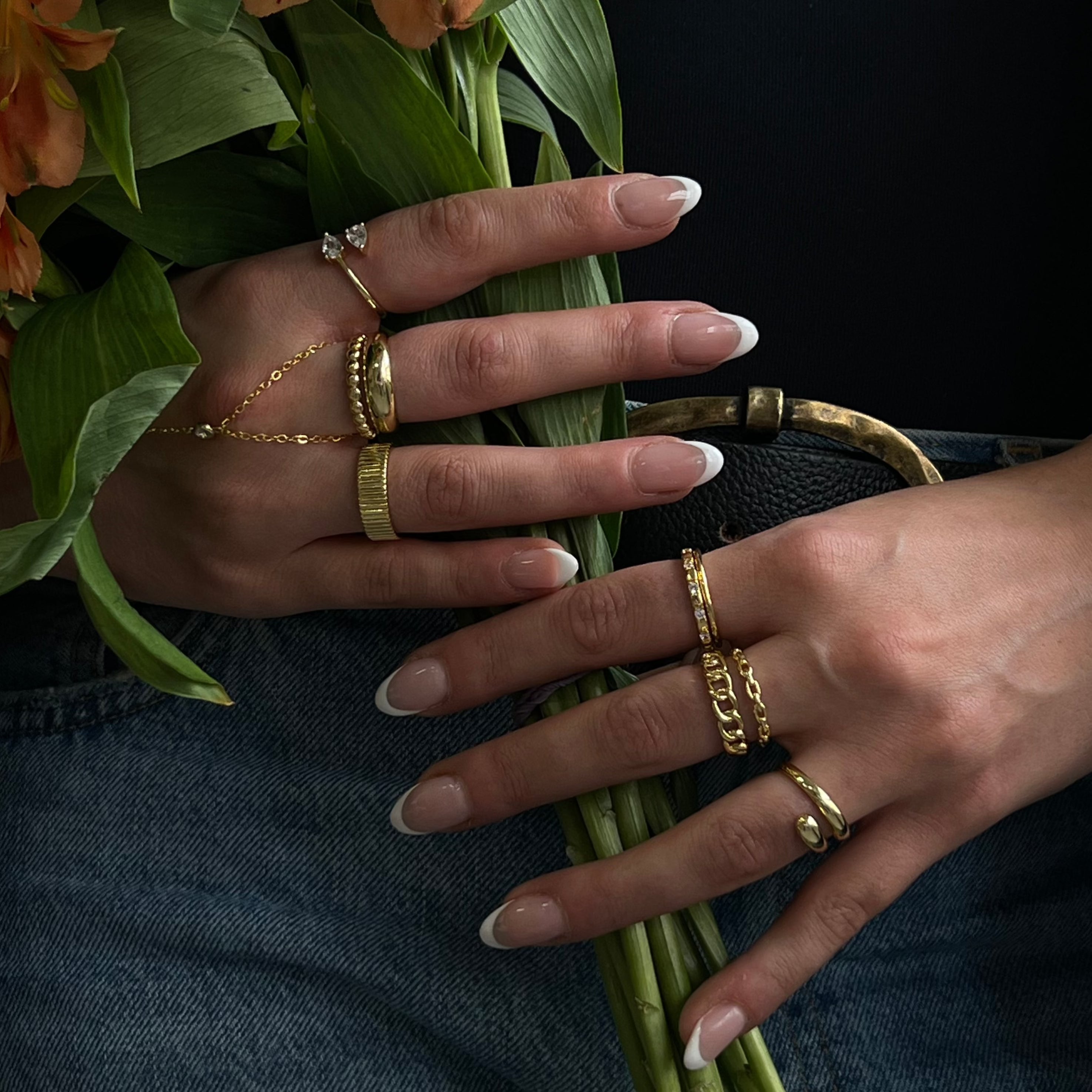 Martini Pinky Ring