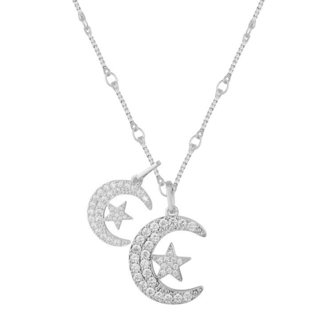 Star and Crescent Necklace - AQeCom