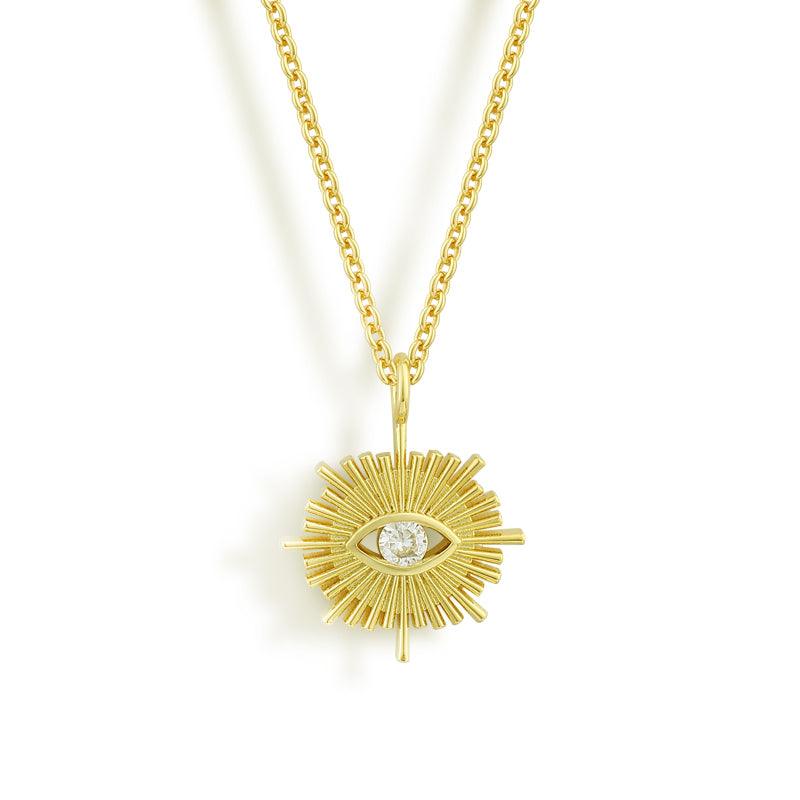 Sun's Eye Necklace - AQeCom