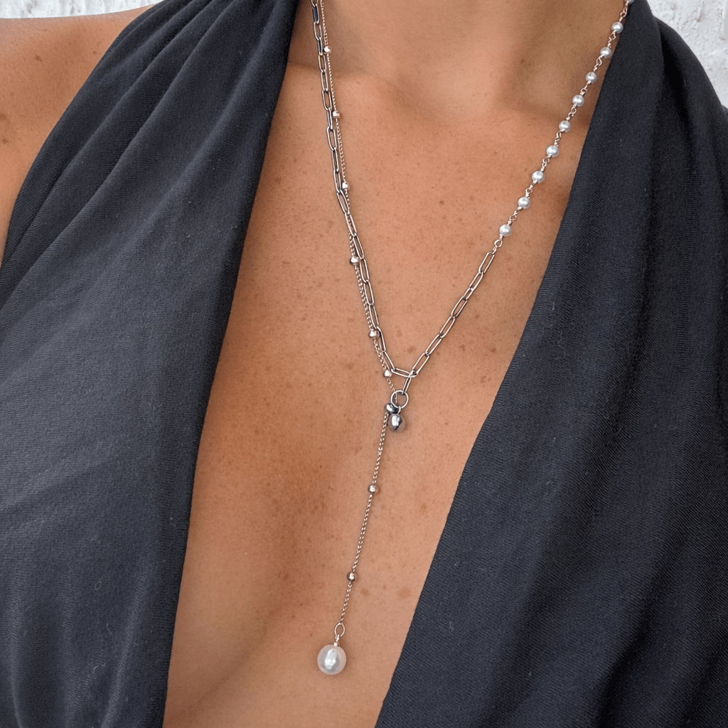 Sweet Glow Lariat Necklace - AQeCom
