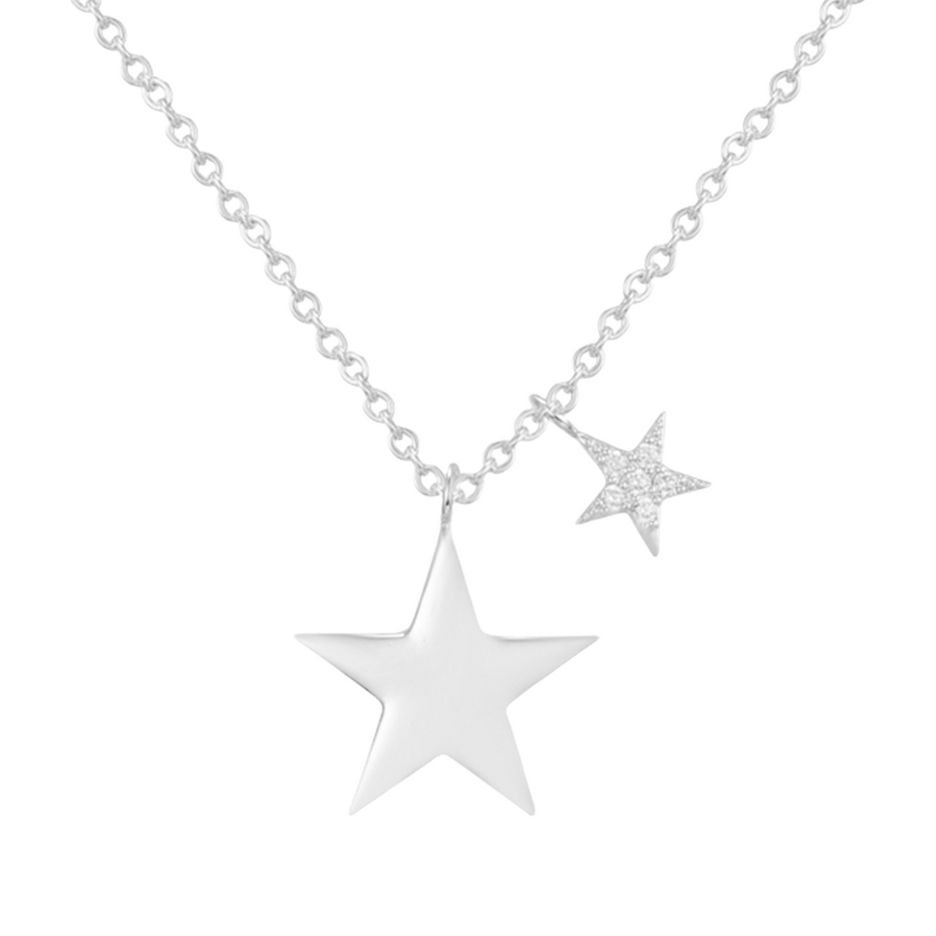 Twin Star Necklace - AQeCom