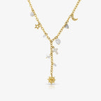 Wish Upon a Charm Lariat Necklace