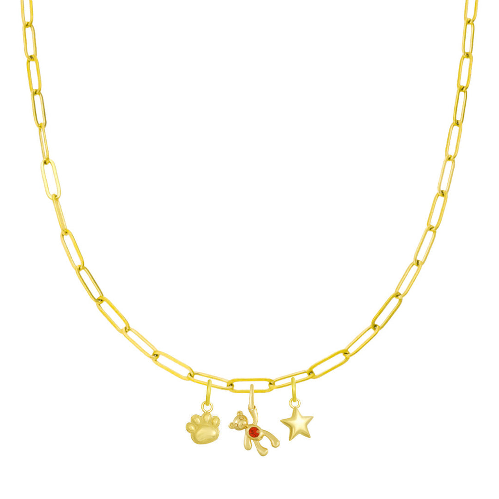 Cutie Collective Charm Bundle Necklace - AQeCom