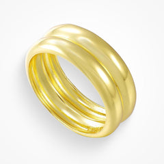 Double Up Ring - EVRYJEWELS