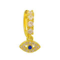 Evil Eye Nose Ring - EVRYJEWELS