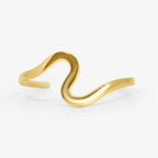 Icon Edge Arm Cuff Gold