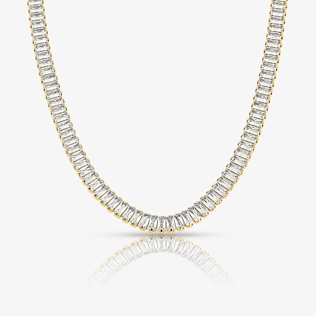 Frost Beam Tennis Choker Necklace