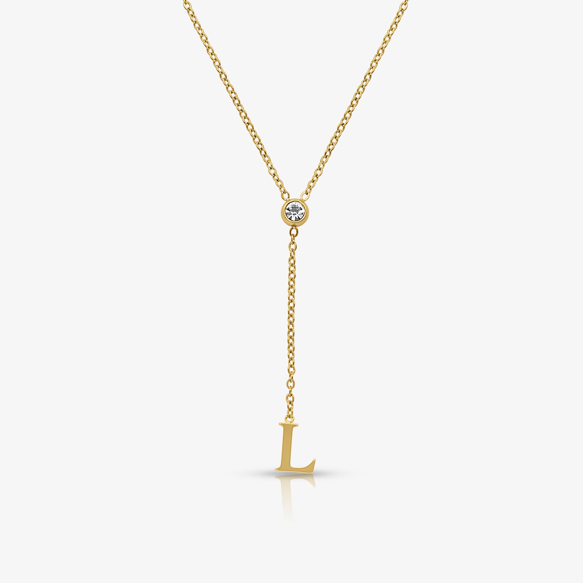 Love Letter Lariat Necklace